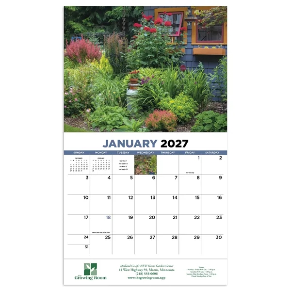 Gardens Appointment Calendar - Stapled... from ASI 40480 Koozie Group / HotLine®