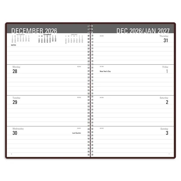 Classic Weekly Desk Planner... from ASI 40480 Koozie Group / Norwood Triumph Calendar