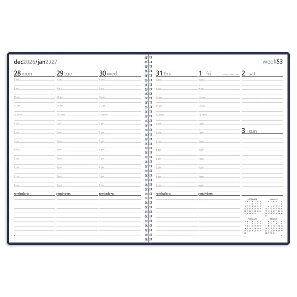 Monthly & Weekly Planner... from ASI 40480 Koozie Group / Norwood Triumph Calendar