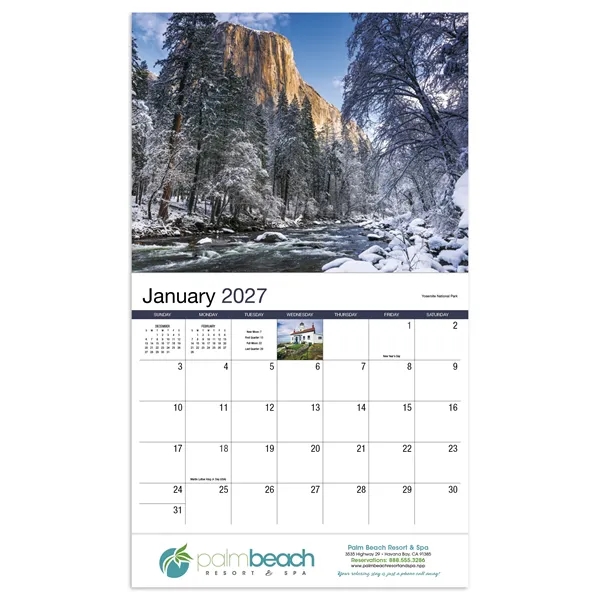 California Appointment Calendar - Stapled... from ASI 40480 Koozie Group / HotLine®