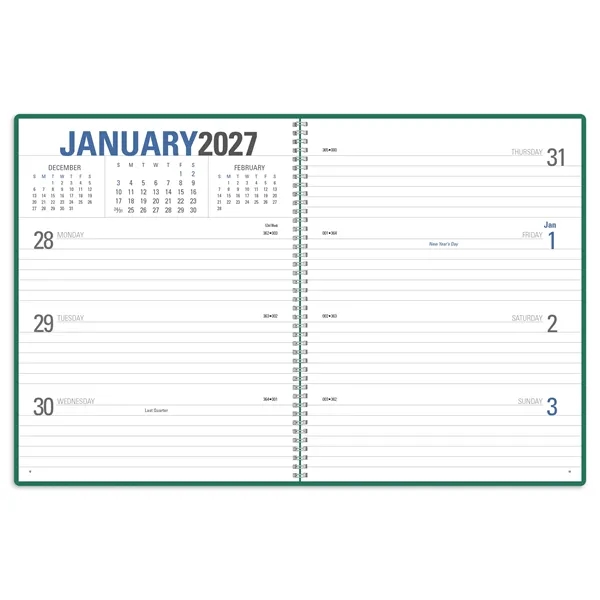 Classic Weekly Planner... from ASI 40480 Koozie Group / Norwood Triumph Calendar