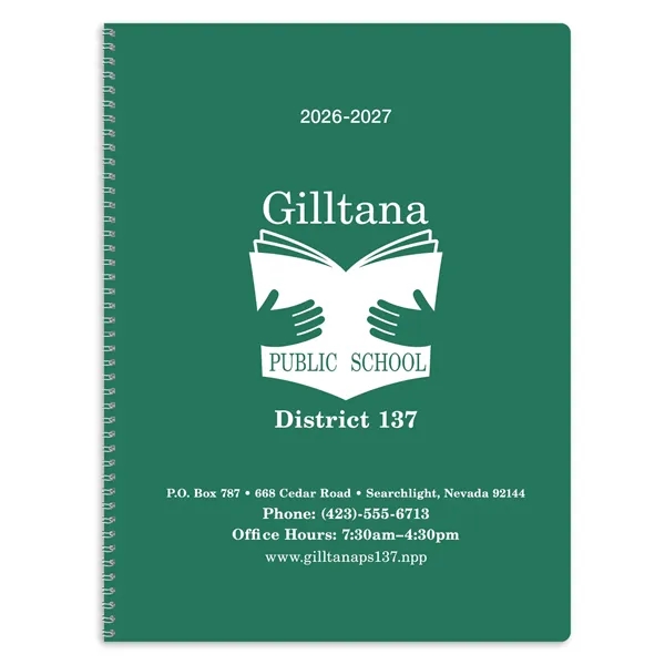 Academic Monthly Planner... from ASI 40480 Koozie Group / Norwood Triumph Calendar