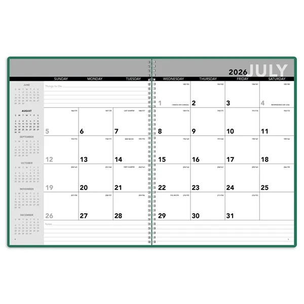 Academic Monthly Planner... from ASI 40480 Koozie Group / Norwood Triumph Calendar