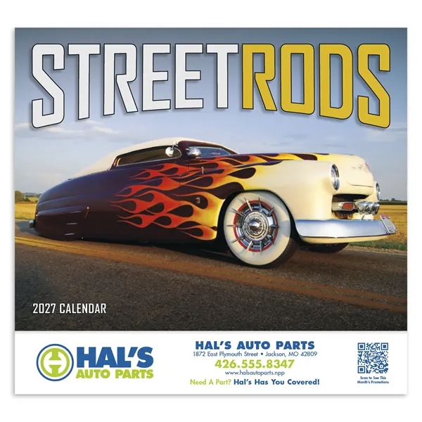 Street Rod Fever Appointment Calendar - Stapled... from ASI 40480 Koozie Group / HotLine®