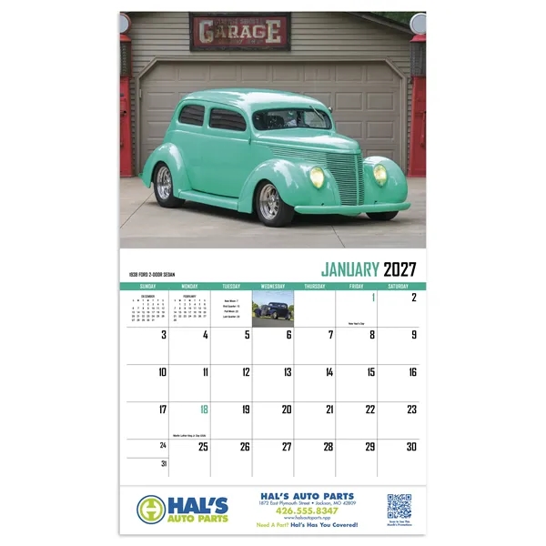 Street Rod Fever Appointment Calendar - Stapled... from ASI 40480 Koozie Group / HotLine®