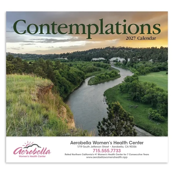 Contemplations Appointment Calendar - Stapled... from ASI 40480 Koozie Group / HotLine®
