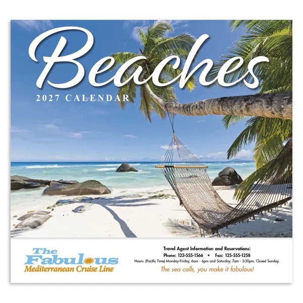 Beaches Appointment Calendar - Stapled... from ASI 40480 Koozie Group / HotLine®