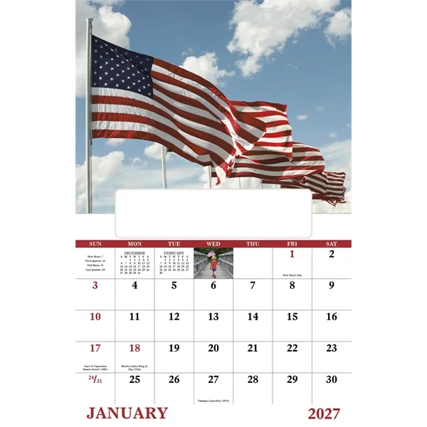 Celebrate America - Window.... from ASI 40480 Koozie Group / Norwood Triumph Calendar