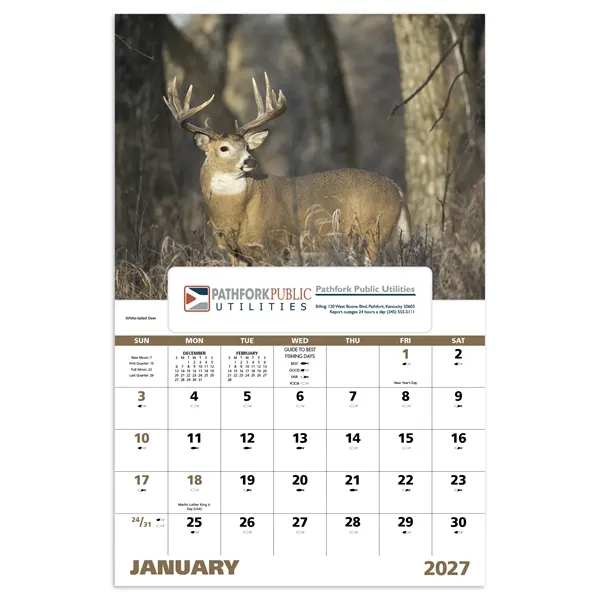 Wildlife Portraits - Window... from ASI 40480 Koozie Group / Norwood Triumph Calendar