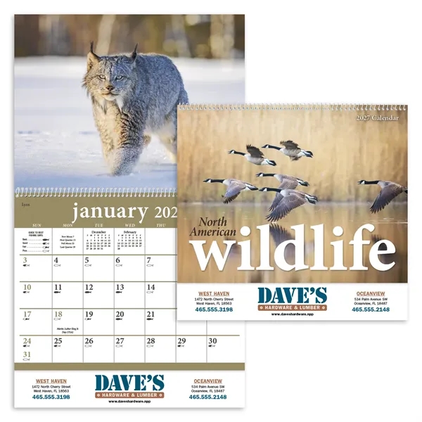 North American Wildlife... from ASI 40480 Koozie Group / Norwood Triumph Calendar