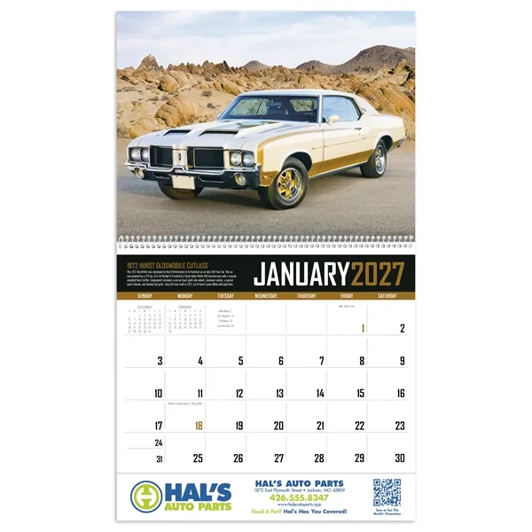 Muscle Cars... from ASI 40480 Koozie Group / Norwood Triumph Calendar