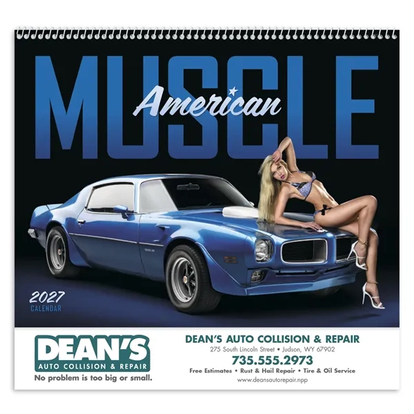 American Muscle... from ASI 40480 Koozie Group / Norwood Triumph Calendar