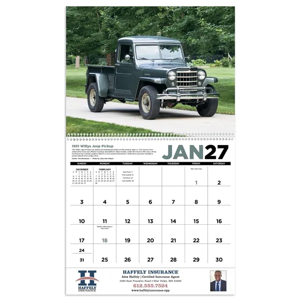 Antique Trucks... from ASI 40480 Koozie Group / Norwood Triumph Calendar