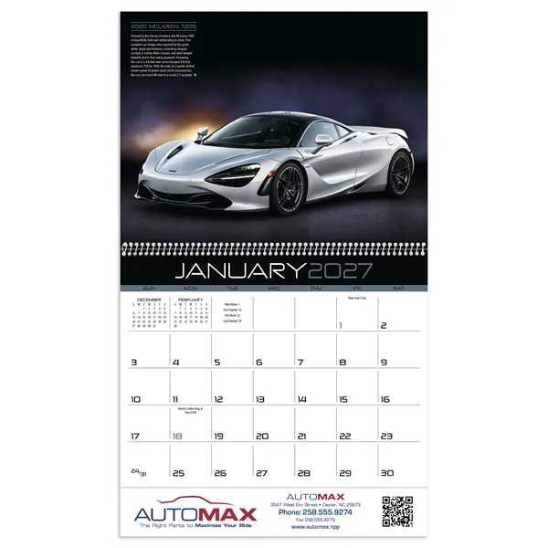Exotic Cars... from ASI 40480 Koozie Group / Norwood Triumph Calendar