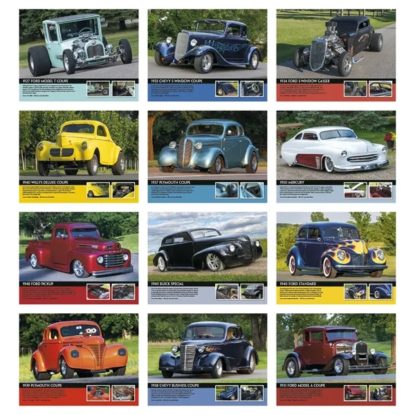 Street Rods... from ASI 40480 Koozie Group / Norwood Triumph Calendar