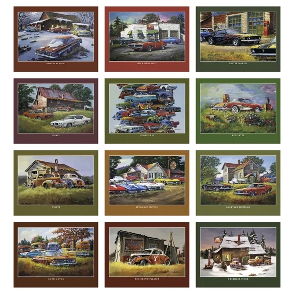 Junkyard Classics by Dale Klee... from ASI 40480 Koozie Group / Norwood Triumph Calendar