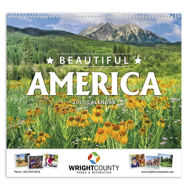 Beautiful America... from ASI 40480 Koozie Group / Norwood Triumph Calendar