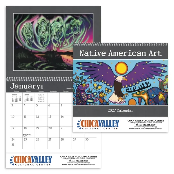 Native American Art... from ASI 40480 Koozie Group / Norwood Triumph Calendar