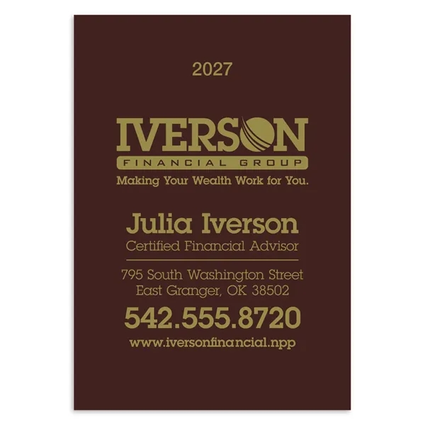 Leatherette Planner... from ASI 40480 Koozie Group