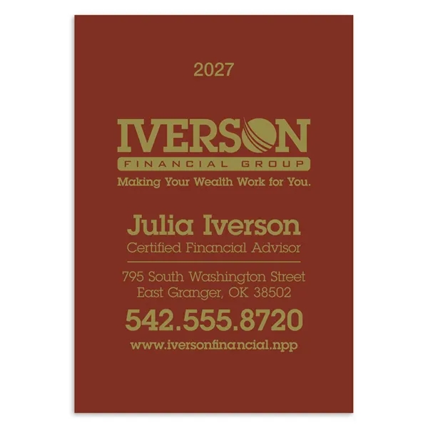 Leatherette Planner... from ASI 40480 Koozie Group