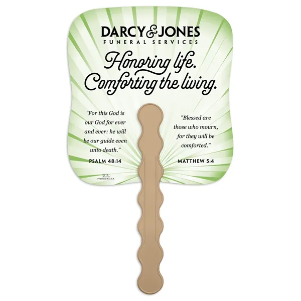 Palm Leaf Fan... from ASI 40480 Koozie Group