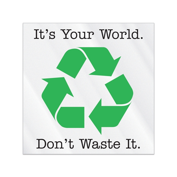 3" x 3" clear polyester square decal with ultra removable adhesive... from ASI 56950 Gill Studios Inc / Gill-Line®