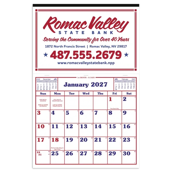 Apron Style Calendar... from ASI 40480 Koozie Group