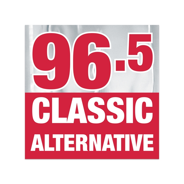 4" x 4" square chrome polyester decal with permanent adhesive backing,... from ASI 56950 Gill Studios Inc / Gill-Line®