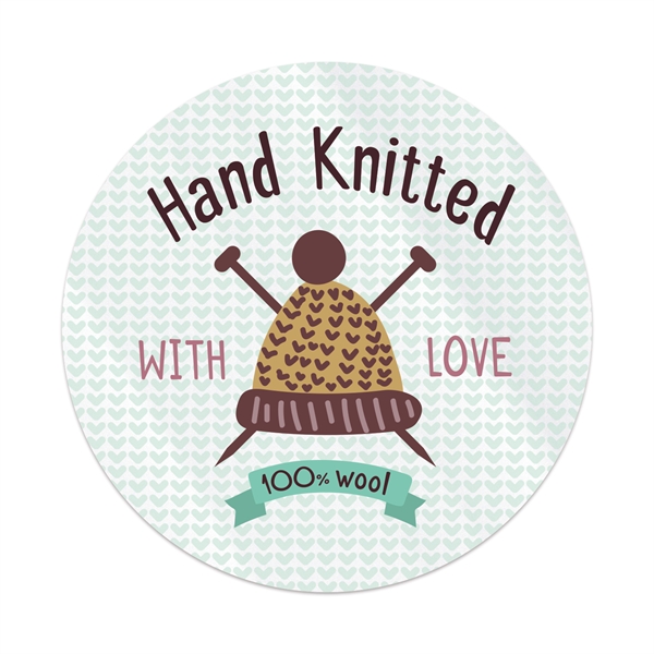 3 1/2"  round clear polyester decal with ultra removable adhesive... from ASI 56950 Gill Studios Inc / Gill-Line®