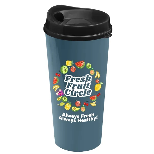 20 oz. Double-Wall insulated travel/coffee cup with sip-through lid... from ASI 40480 Koozie Group