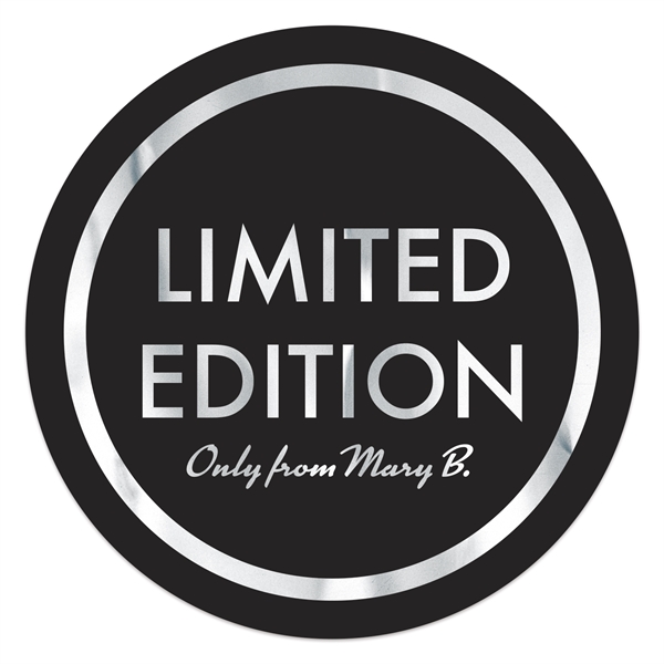 1 1/2" round chrome polyester decal with permanent adhesive backing and... from ASI 56950 Gill Studios Inc / Gill-Line®