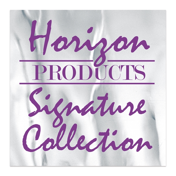 1" x 1" square shaped chrome polyester decal with permanent adhesive... from ASI 56950 Gill Studios Inc / Gill-Line®