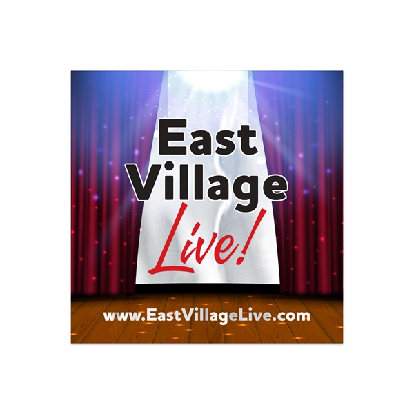 1.5" x 1.5" square shaped chrome polyester decal with permanent adhesive... from ASI 56950 Gill Studios Inc / Gill-Line®