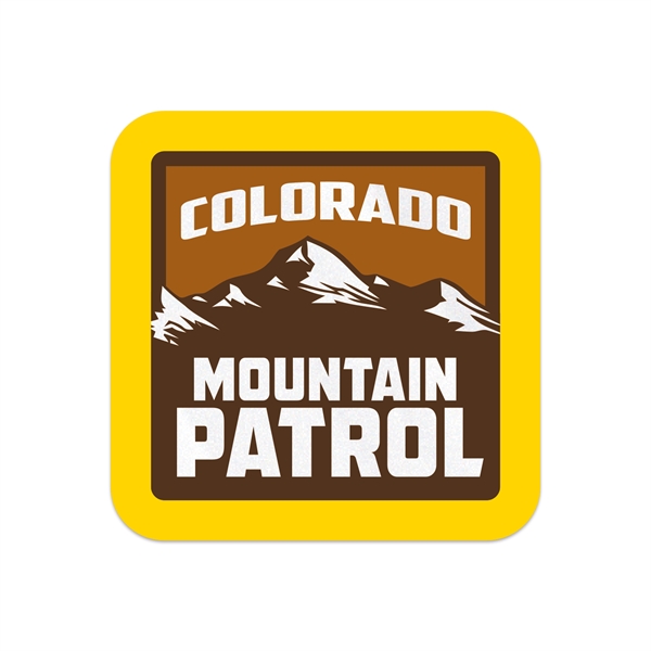 1" x 1"   square shaped clear polyester decal with... from ASI 56950 Gill Studios Inc / Gill-Line®