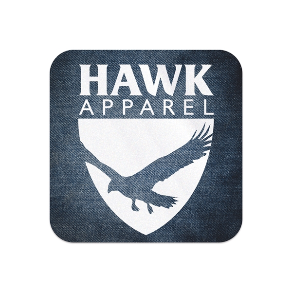 1" x 1"  square shaped clear static vinyl decal with... from ASI 56950 Gill Studios Inc / Gill-Line®