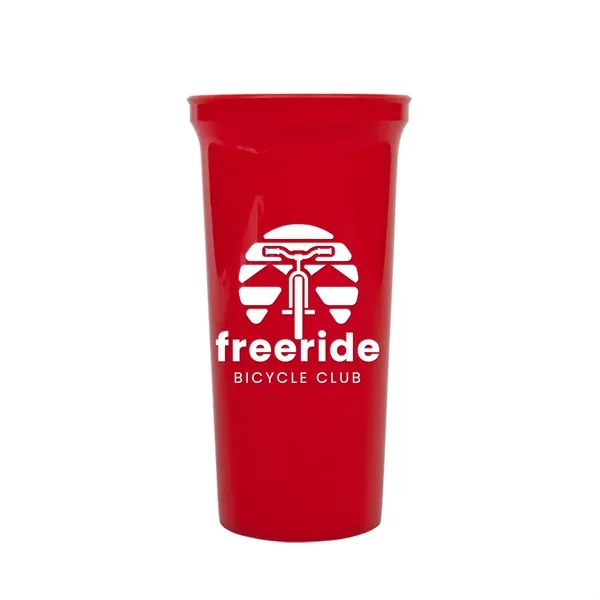 Stadium cup, 32 oz. BPA free. Enhanced biodegradability.... from ASI 40480 Koozie Group