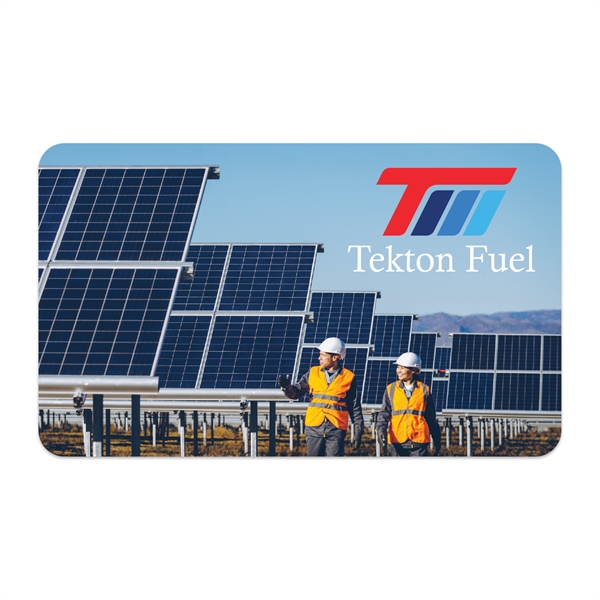 3" x 5" rectangular shaped white static vinyl decal with static... from ASI 56950 Gill Studios Inc / Gill-Line®