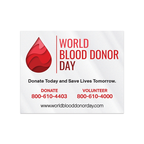 2" x 2.5" rectangular clear polyester decal with ultra removable adhesive... from ASI 56950 Gill Studios Inc / Gill-Line®