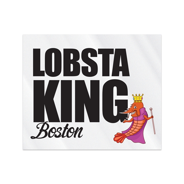 2.5" x 3" rectangular shaped clear polyester decal with permanent adhesive... from ASI 56950 Gill Studios Inc / Gill-Line®