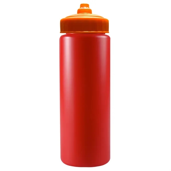 The Sports Quart - 32 oz. Sports Bottle. Hands-free valve lid... from ASI 40480 Koozie Group