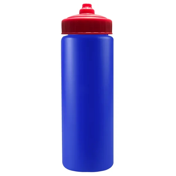 The Sports Quart - 32 oz. Sports Bottle. Hands-free valve lid... from ASI 40480 Koozie Group