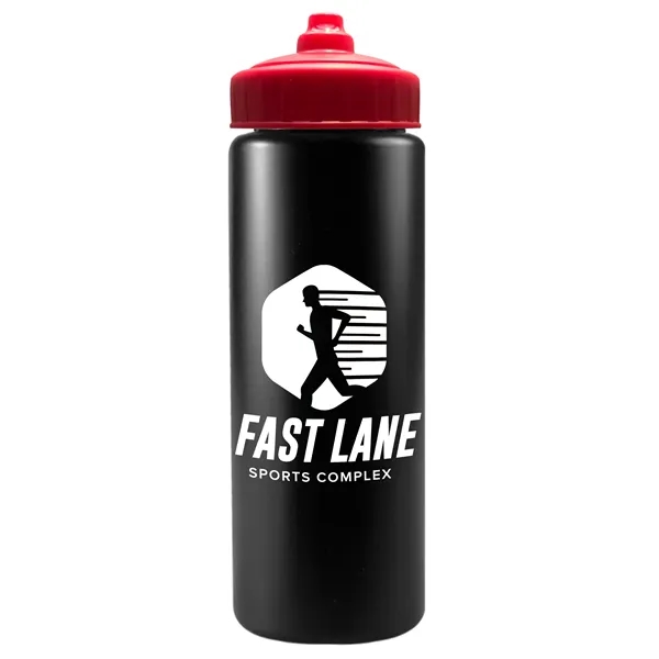 The Sports Quart - 32 oz. Sports Bottle. Hands-free valve lid... from ASI 40480 Koozie Group