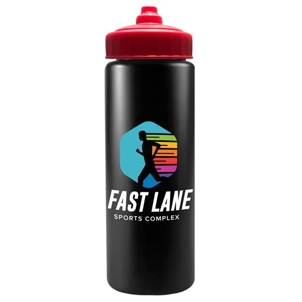 The Sports Quart - 32 oz. Sports Bottle. Hands-free valve lid... from ASI 40480 Koozie Group