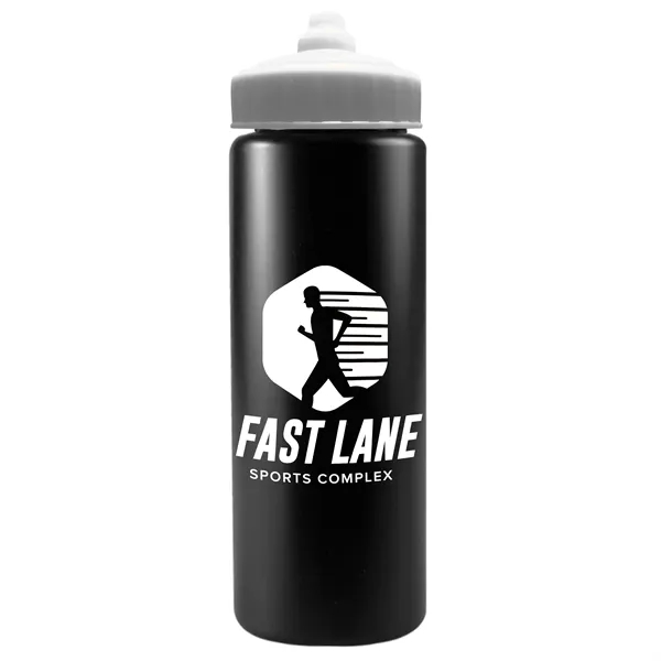 The Sports Quart - 32 oz. Sports Bottle. Hands-free valve lid... from ASI 40480 Koozie Group