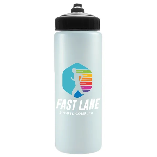 The Sports Quart - 32 oz. Sports Bottle. Hands-free valve lid... from ASI 40480 Koozie Group
