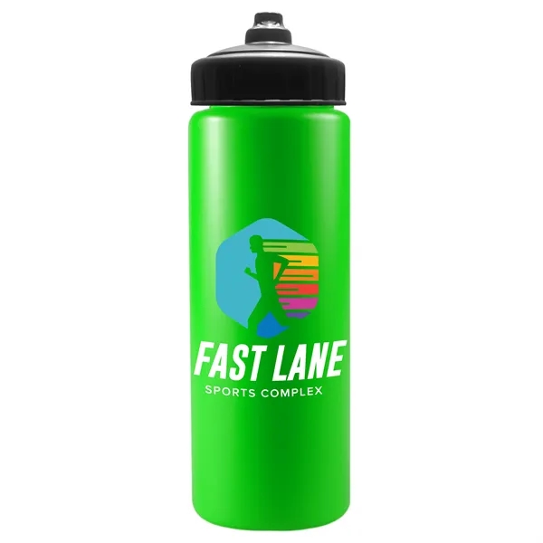 The Sports Quart - 32 oz. Sports Bottle. Hands-free valve lid... from ASI 40480 Koozie Group