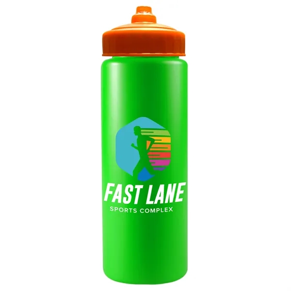 The Sports Quart - 32 oz. Sports Bottle. Hands-free valve lid... from ASI 40480 Koozie Group