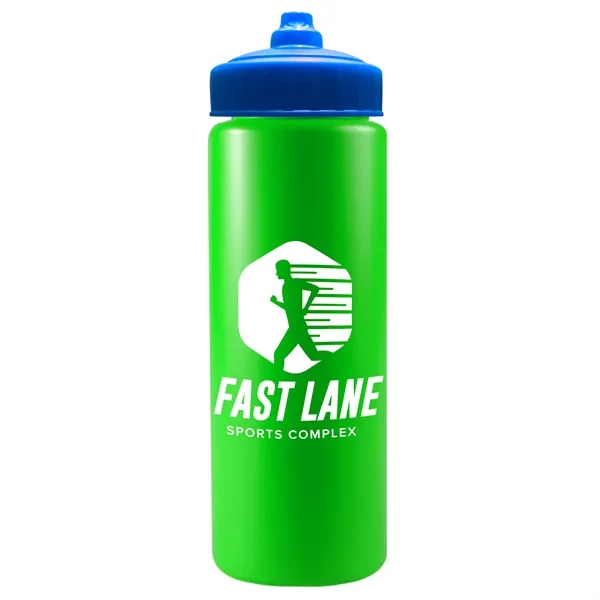 The Sports Quart - 32 oz. Sports Bottle. Hands-free valve lid... from ASI 40480 Koozie Group