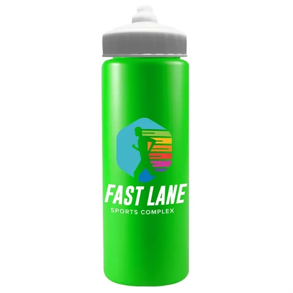 The Sports Quart - 32 oz. Sports Bottle. Hands-free valve lid... from ASI 40480 Koozie Group