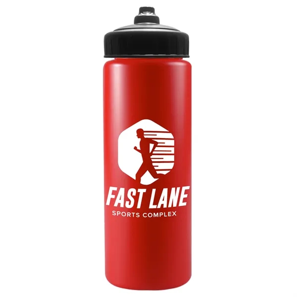 The Sports Quart - 32 oz. Sports Bottle. Hands-free valve lid... from ASI 40480 Koozie Group